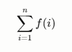 <p>How does sigma notation work? </p>