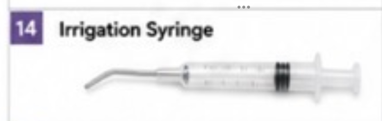 <p>Irrigation Syringe</p>