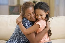 <p>hug</p>
