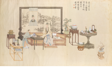 <p><span style="background-color: transparent;">What subgenre of painting does this work belong to? What does it depict? How was it created? How does the inscription, according to Wu Hung, reinforce the sitter’s attitude towards identity in the Qing?</span></p>
