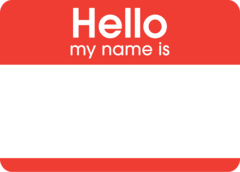 <p>My name is</p>