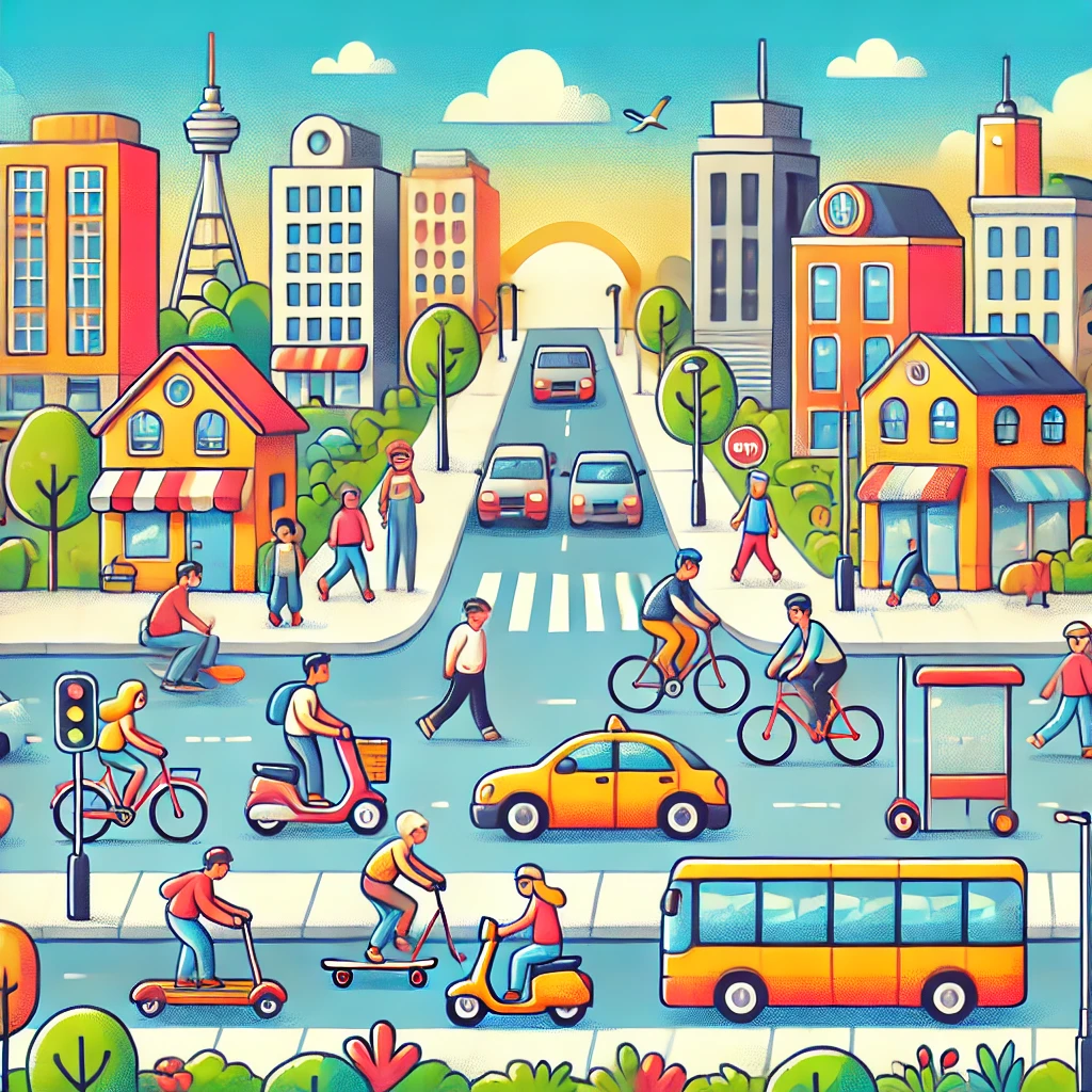 <p>get around</p>