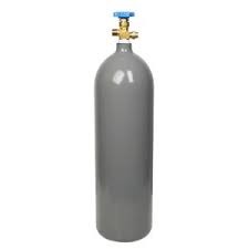 <p>Which gas would you presume is in this cylinder?</p>