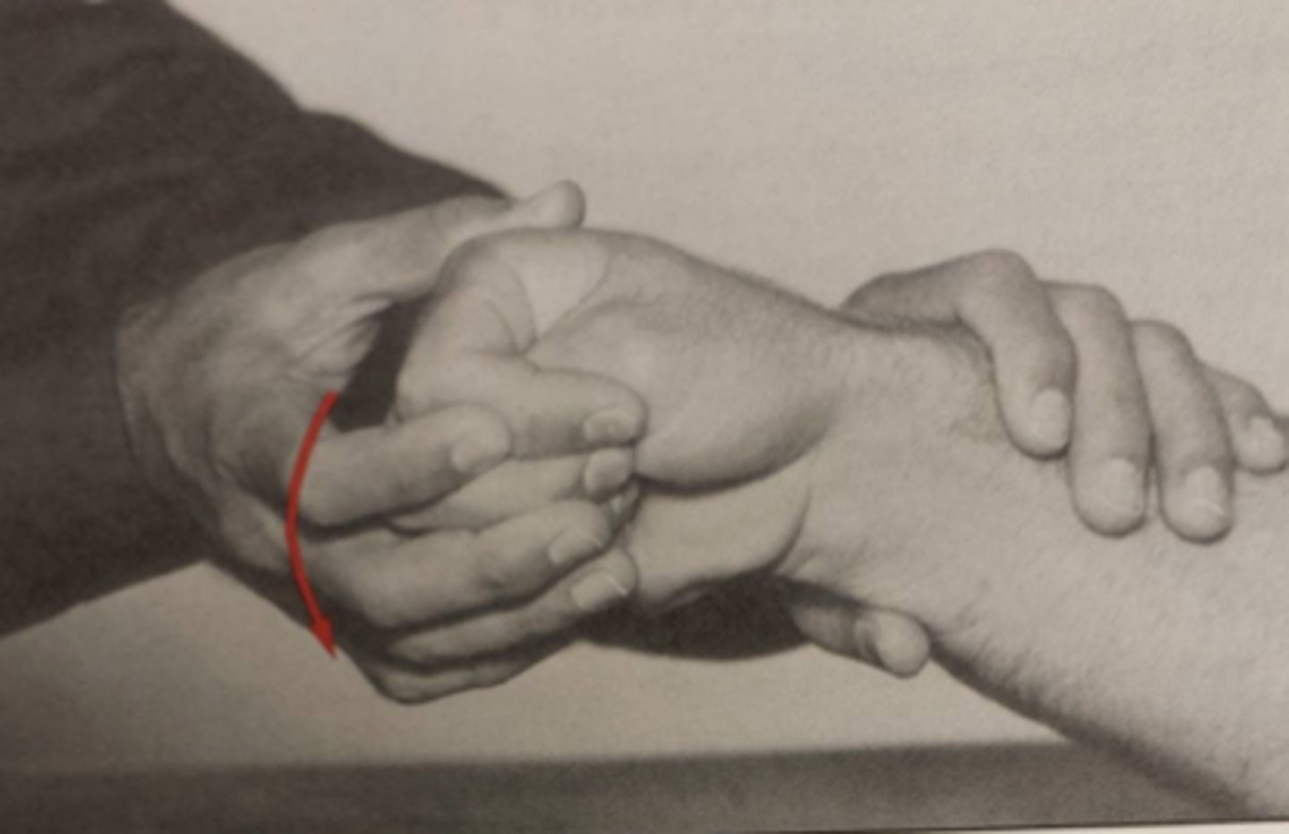 <p>Patient sits/stands &amp; forms a first around thumb with forearm in neutral position</p><p>--examiner pushes down on hand while supporting forearm</p><p>Positive Test = DeQuervain's</p><p>--pain on the radial side of the wrist </p>