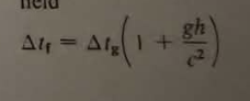 <p>a phenomenon predicted by general relativity, where a clock positioned in a stronger gravitational field ticks more slowly compared to a clock in a weaker field, due to the curvature of spacetime. </p>