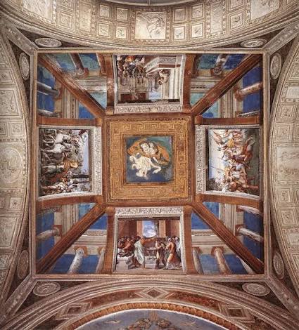 <p>Loggias, Raffaello, Rome, hoog renaissance, 1519</p>