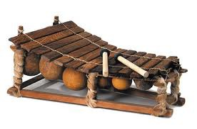 <p>Like an xylophone</p>