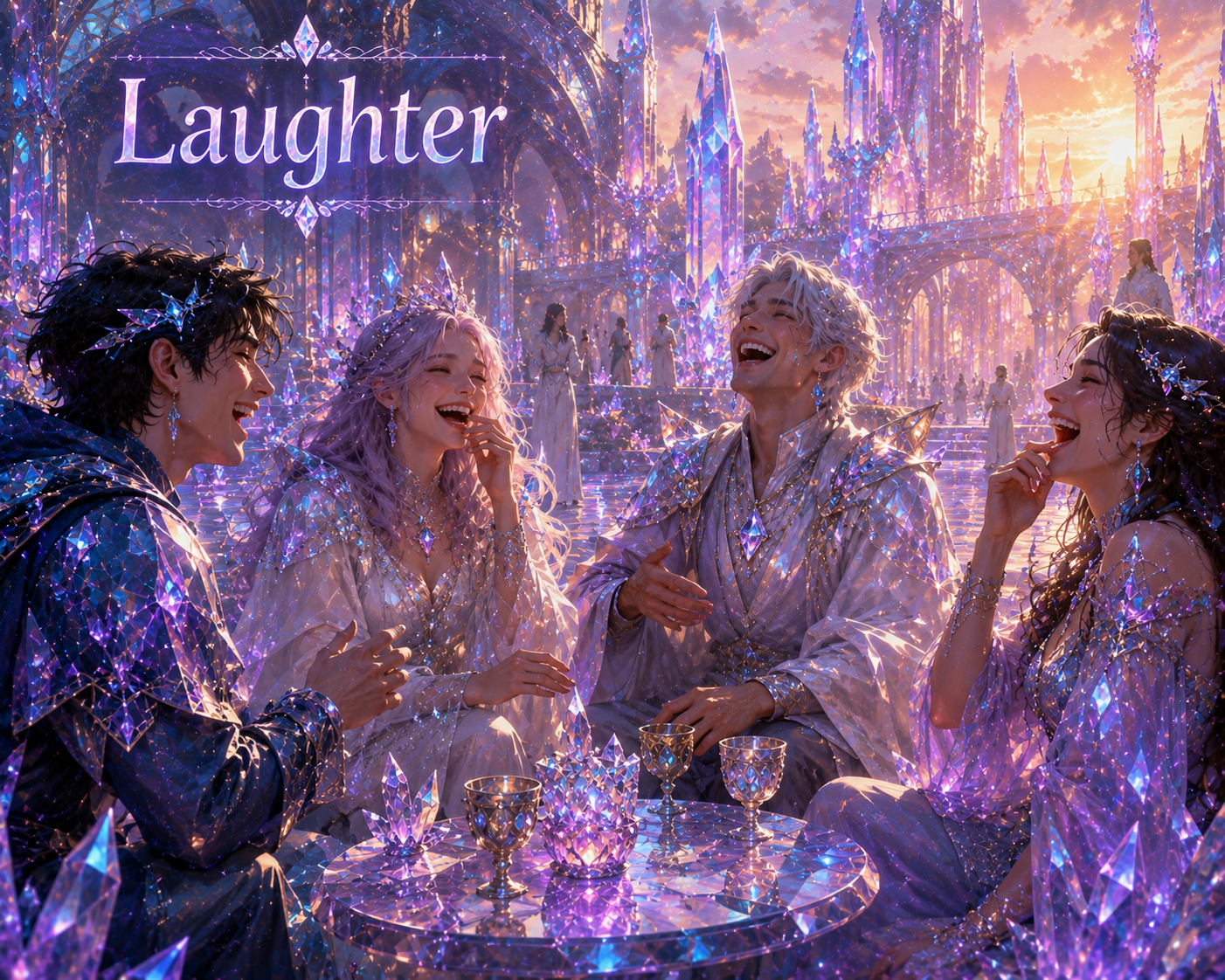 <p>laughter</p>