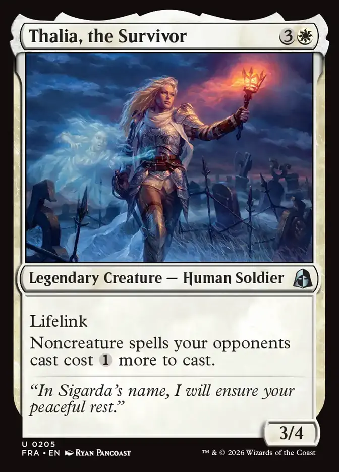 <p>Lifelink</p><p>Noncreature spells your opponents cast cost {1} more to cast.</p>