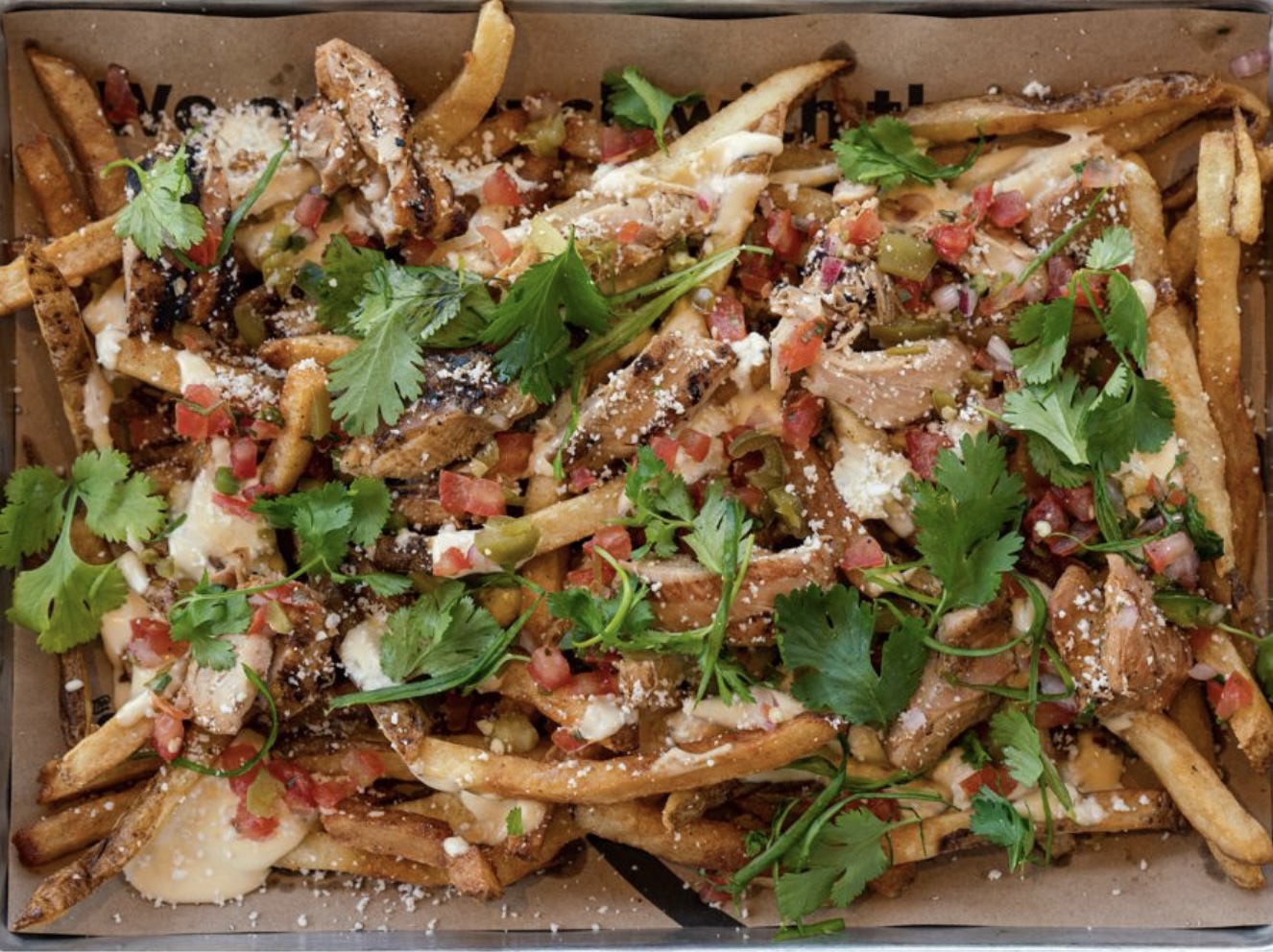 <p>Mexican Poutine</p>