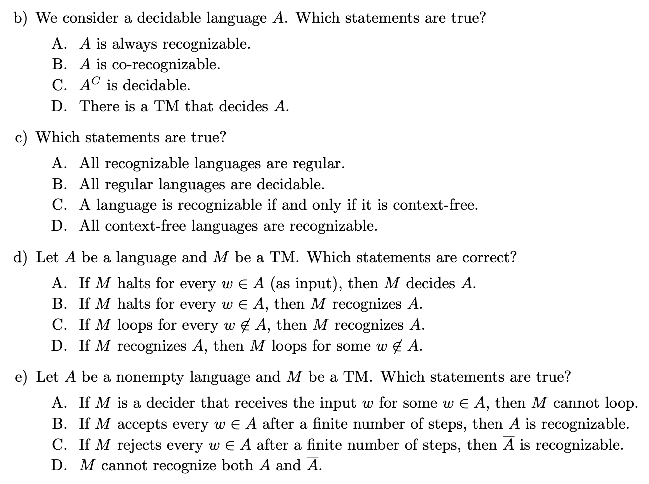 <p>Can be multiple correct or none</p>