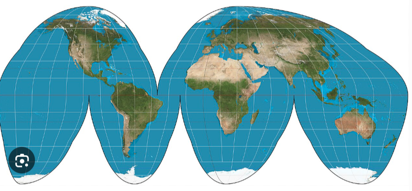 <p>What type of map is the goode homosoline projeciton?</p>