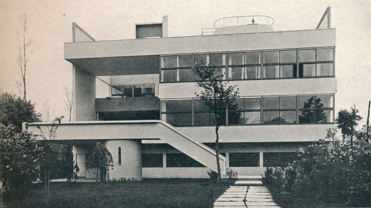 <p>What is the name of this structure made by Le Corbusier in 1927?</p>