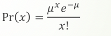 <p>Use when nP<5</p>