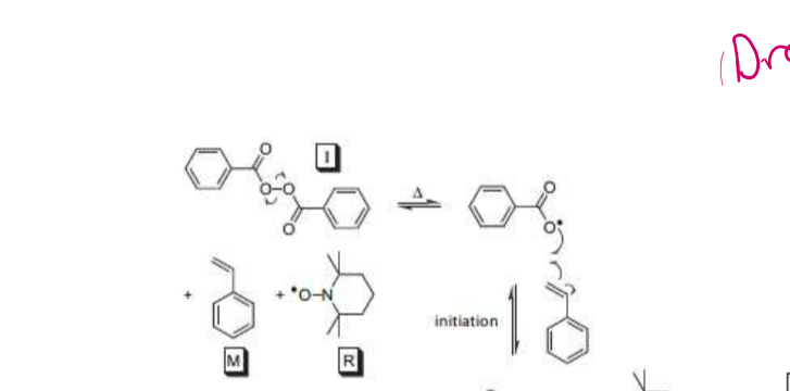 <p>draw out initiation , prop and reverersible termination with this</p>