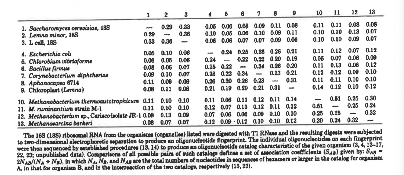 <p>the data in this figure supports which of the following?</p><p>a) cell theory</p><p>b) endosymbiotic theory</p><p>c) three domain taxonomic classification</p>