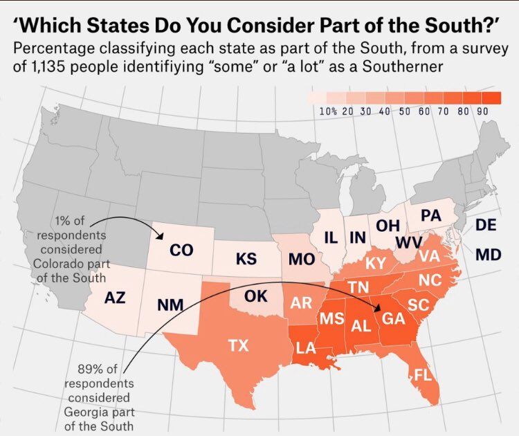 <ul><li><p>regions based on a person’s perspective or perception of a certain location</p><ul><li><p>informal; can be based on sense of place and cultural identity; boundaries often vary because people have a different sense of what defines and unites a region</p></li></ul></li></ul><p></p>