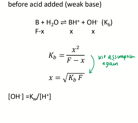 <p>use K<sub>b1</sub> to find [OH<sup>-</sup>]</p>