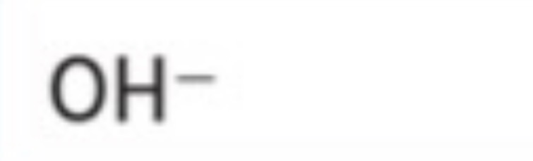 <p>OH^-</p>