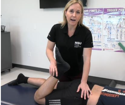 <p><strong>Purpose: </strong>Assess hip/SIJ pain, femoral nerve mobility/involvement, or quad/rectus femoris tightness</p><ul><li><p>Similiar to:</p><ul><li><p>Ely’s Test = quads tightness</p></li><li><p>Femoral nerve test = paraesthesia down anterior thigh</p></li></ul></li></ul><p></p><p><strong>How to Perform:</strong></p><ol><li><p>Patient prone</p></li><li><p>Stabilize pelvis (test side)</p></li><li><p>Passively flex knee and bring heel toward buttock</p></li></ol><p></p><p><strong>Positive Test: </strong>Reproduction of hip/SIJ pain or limited knee flexion</p><p></p><p><strong>Interpretation:</strong> location of pain determines where the problem may be</p><ul><li><p>Anterior thigh pain = rectus femoris tightness or femoral nerve involvement</p></li><li><p>Lumbar pain = possible L3 nerve root lesion</p></li><li><p>ASIS rotates forward early = hypomobile SIJ</p></li><li><p>Limited knee flexion = positive Ely test</p></li></ul><p></p>