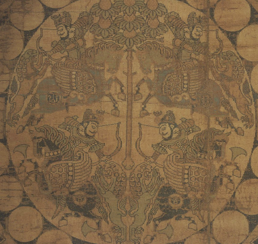 <ul><li><p>Pro-Tibetan Tuyuhun tomb located in Dulan/Eastern Tibet </p><ul><li><p>Tuyuhun kingdom split, some stayed under rule of tibetan, others went to Tang China</p></li></ul></li><li><p><span style="background-color: transparent;">Parithian Shot: Running away on horse, turn around shoot them</span></p></li><li><p><span style="background-color: transparent;">This tactic was made popular by Parthians</span></p></li><li><p><span style="background-color: transparent;">Earliest parthian shot artifact is found in Iran</span></p></li><li><p><span style="background-color: transparent;">Also seen in Korean art</span></p></li><li><p><span style="background-color: transparent;">In Japan, the parthian shot was put in a roundel (<strong><u>Horyu-ji Collection 6-7th century</u></strong>)</span></p></li></ul><p></p>