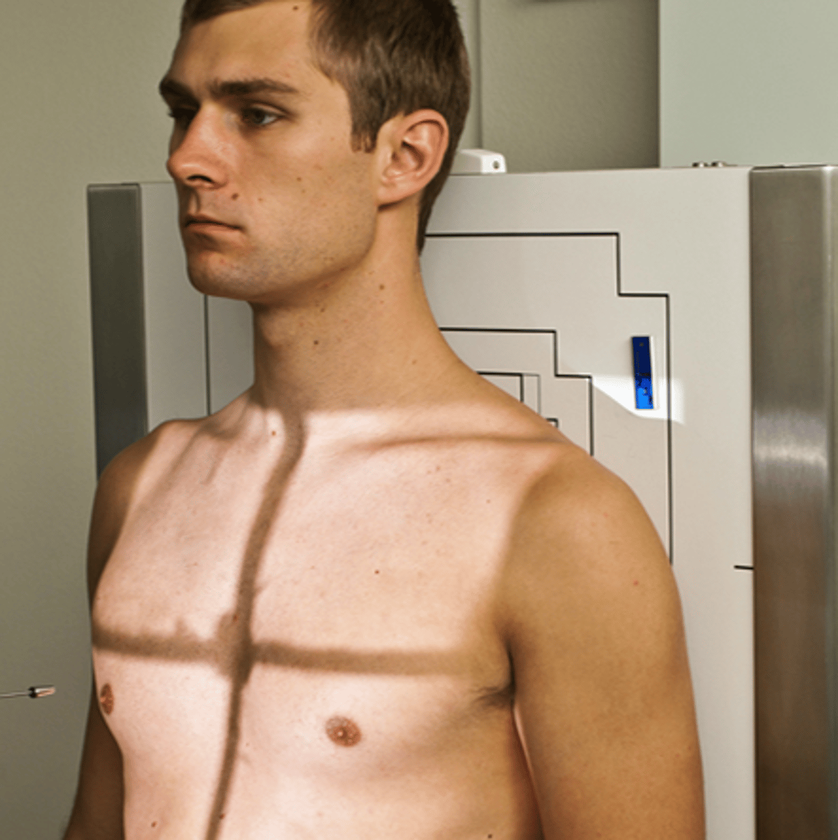 <p>- What exam is this?</p><p>- What is the SID?</p><p>- How is the patient positioned?</p><p>- Where is the top of the cassette?</p><p>- Where is the CR?</p><p>- What are the breathing instructions?</p><p>- What anatomy is demonstrated?</p>
