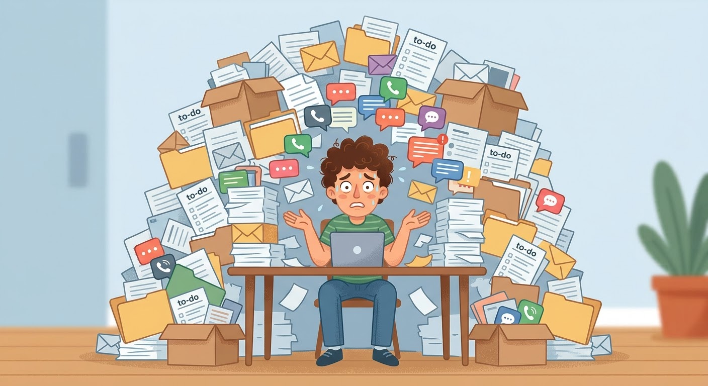 <p>I'm overwhelmed.</p>