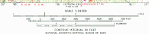 <p>1:24000 (bottom middle page)</p>