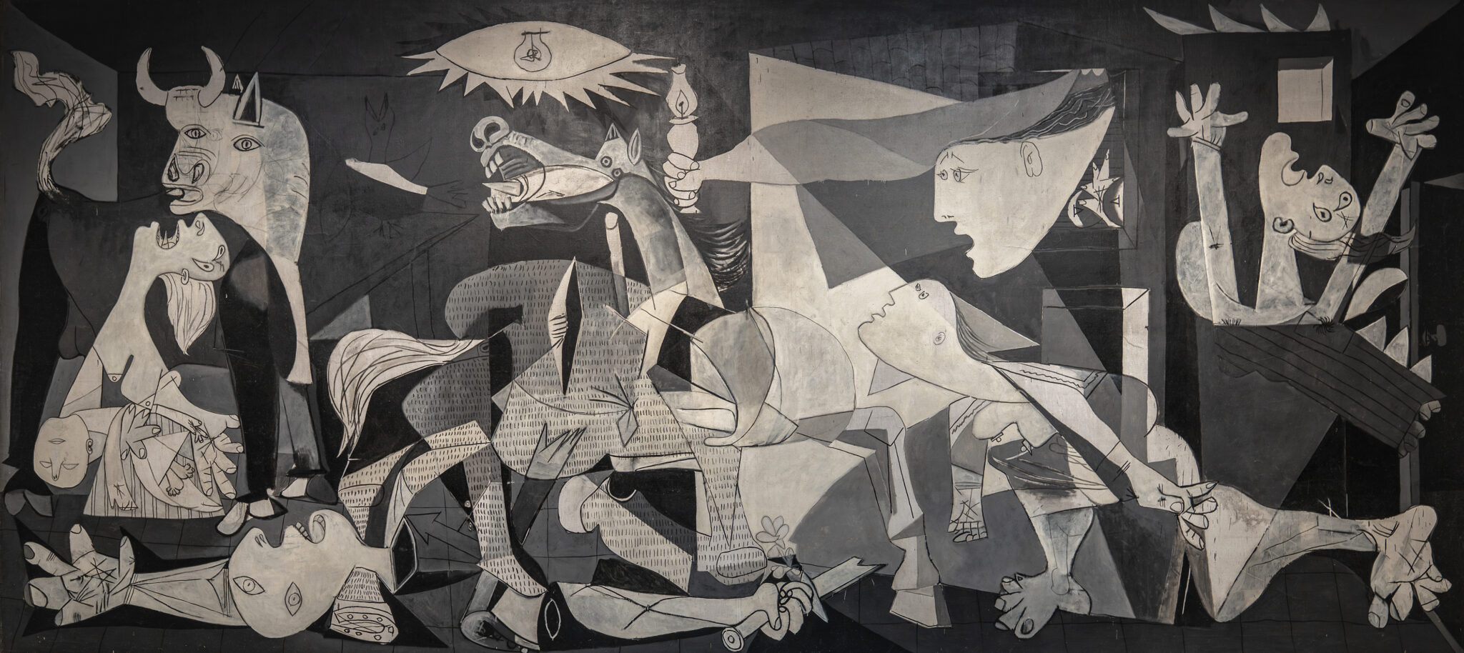 <p>Pablo Picasso, <em>Guernica (1937)</em></p>