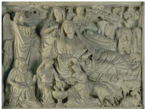 <p>Annunciation, Nativity, and Adoration of the Shepherds, pre- Renaissance</p>