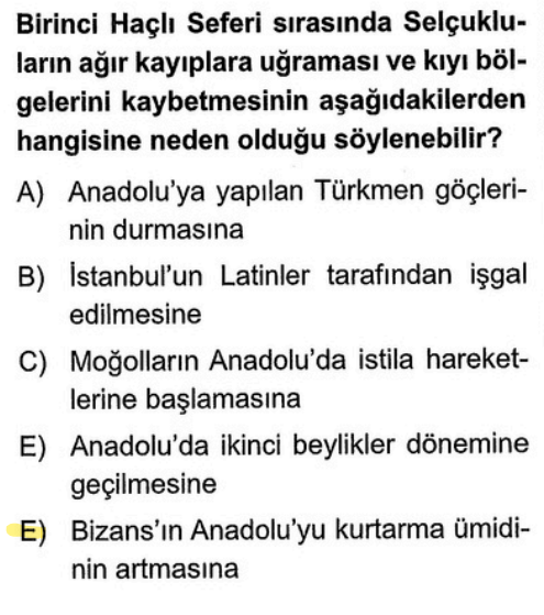 <p>Haçlıların başarısı Selçukluları İznik'ten Konya'ya çekilmeye zorladı. Bu gerileme, Bizans'ın "Türkleri Anadolu'dan atabiliriz" hayalini canlandırdı (Ta ki Miryokefalon'a kadar).</p>