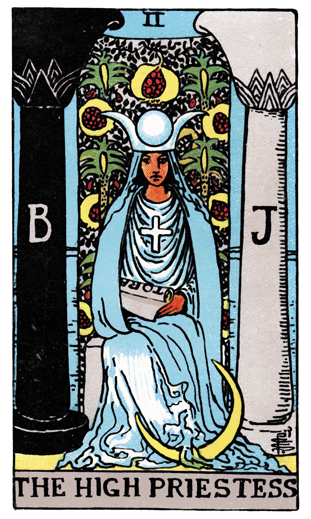 <p>The High Priestess</p>