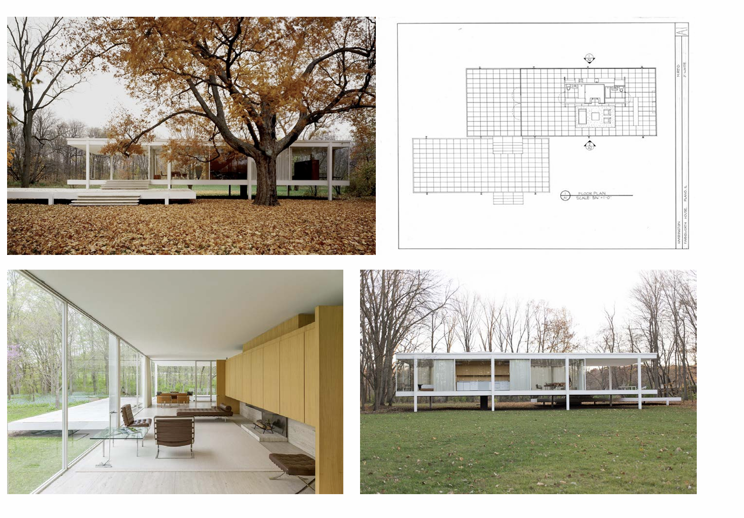 <p>Farnsworth House</p>