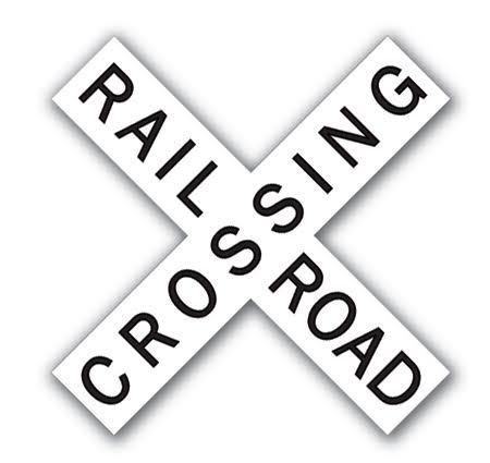 <p>Railroad crossings</p>