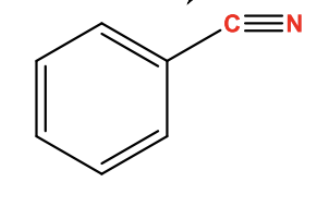<p>Benzene with Nitrile substituent</p>