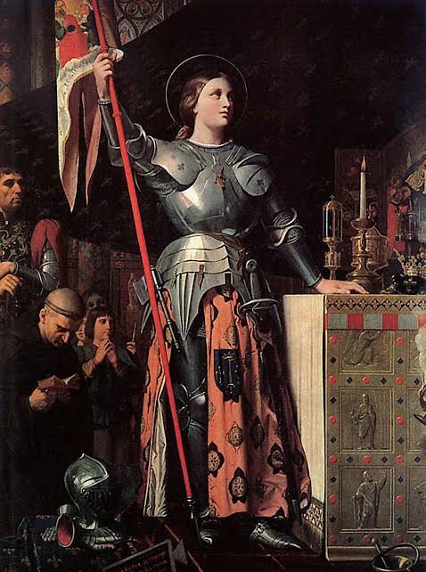 <p>św. Joanna d’Arc</p>