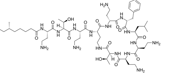 <p>[POLYMYXINS]</p><p>a. Polymyxin B</p><p>b. Colistin / Polymyxin E</p><p>c. Gramicidin A</p><p>d. Daptomycin</p>
