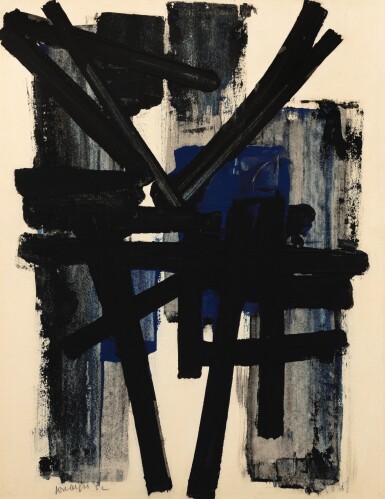 <p>Peinture (Soulages, 1952)</p>