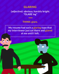 <p>extremely obvious or conspicuous</p>