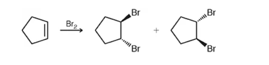 <p>halogenation vs halohydrin formation</p>