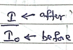 <p>where I = intensity of the beam</p>