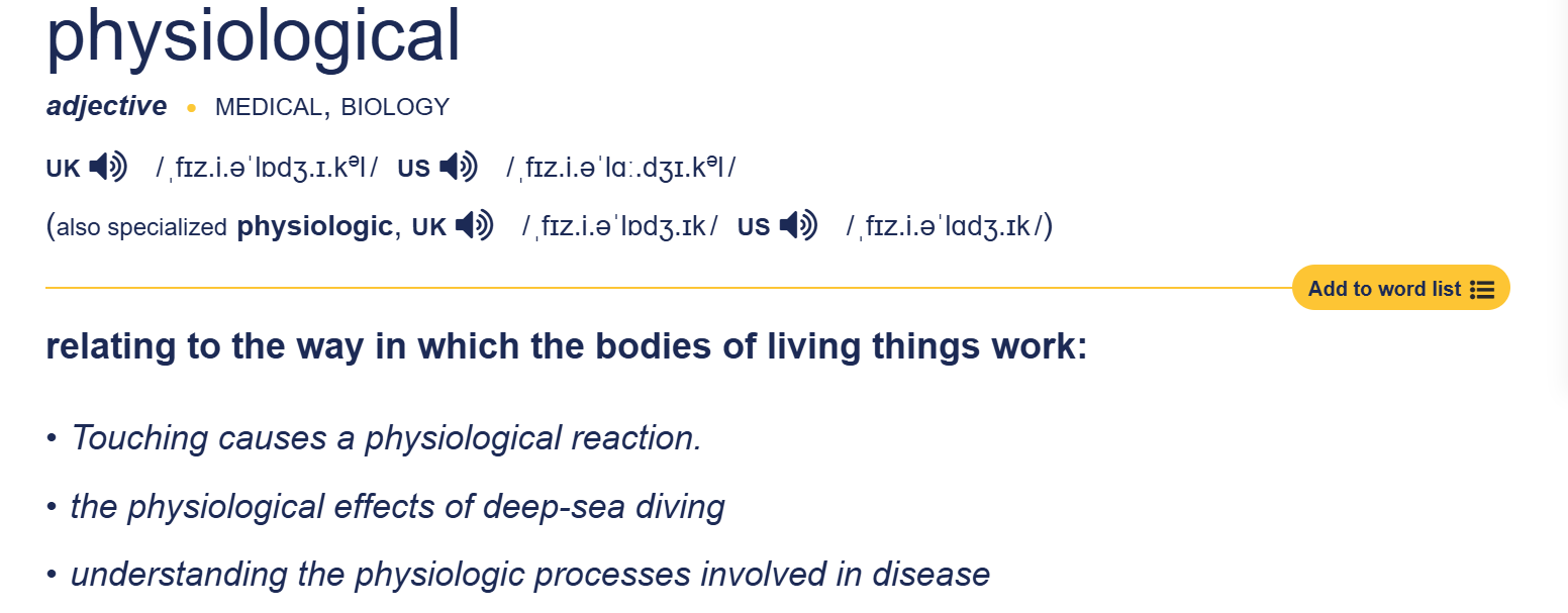 <p>“while my body’s chemicals are raging at full flood”</p>