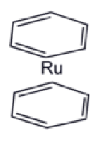 <p>The variable temperature <sup>13</sup>C NMR of Ru(C<sub>6</sub>H<sub>6</sub>)<sup>2</sup> shows only a single peak at room temperature and at lower temperatures. Which chemical formula best describes the hapticity of this complex based on the NMR spectrum?</p><p>a. Ru(η<sub>1</sub>-C<sub>6</sub>H<sub>6</sub>)<sub>2</sub></p><p>b. Ru(η<sub>2</sub>-C<sub>6</sub>H<sub>6</sub>)<sub>2</sub></p><p>c. Ru(η<sub>3</sub>-C<sub>6</sub>H<sub>6</sub>)<sub>2</sub></p><p>d. Ru(η<sub>4</sub>-C<sub>6</sub>H<sub>6</sub>)<sub>2</sub></p><p>e. Ru(η<sub>6</sub>-C<sub>6</sub>H<sub>6</sub>)<sub>2</sub></p>