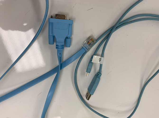 <p>View the cable shown below. What type of Cable is shown?</p>