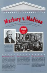 <p>Supreme Court case under Chief Justice John Marshall that established judicial review.</p>