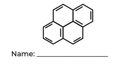 <p>Which Polycyclic aromatic carbons? </p><p>a. Anthracene</p><p>b. Pyrene</p><p>c. Naphthalene</p><p>d. Phenanthrene</p>