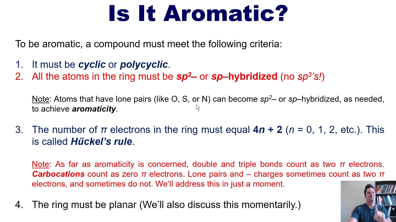 <p>a cyclic molecule with Sp2 or sp hybridized atoms</p><p></p><p>that doesnt meet huckel’s rule </p>