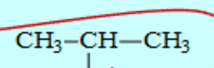 <p>Name the alkyl group</p>