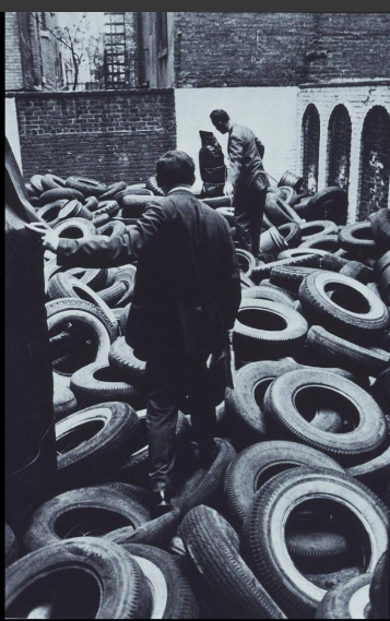 <p>Allan Kaprow, Yard, 1961</p>