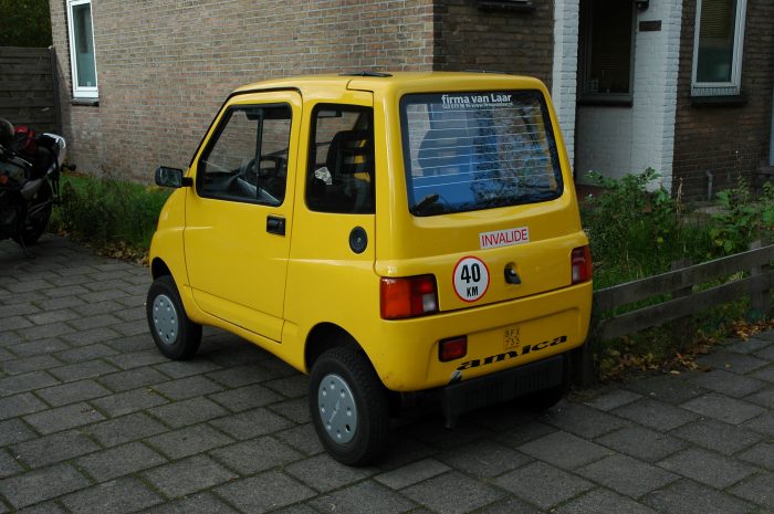 <p>What are the rules for a vehicles adapted for a disabled driver</p>
